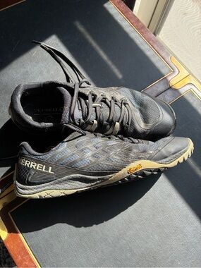Merrell Black Athletic Trail Glove 4 Shoes